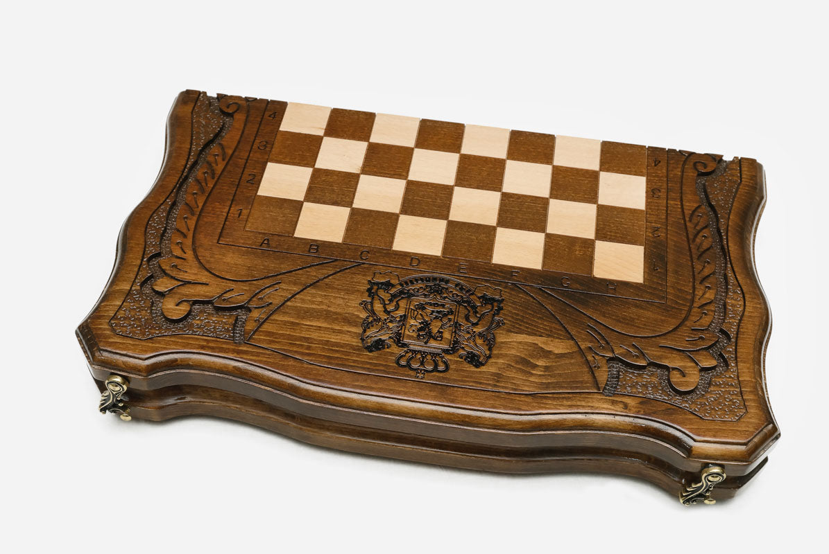 Georgian Coat of Arms chess set - view 5