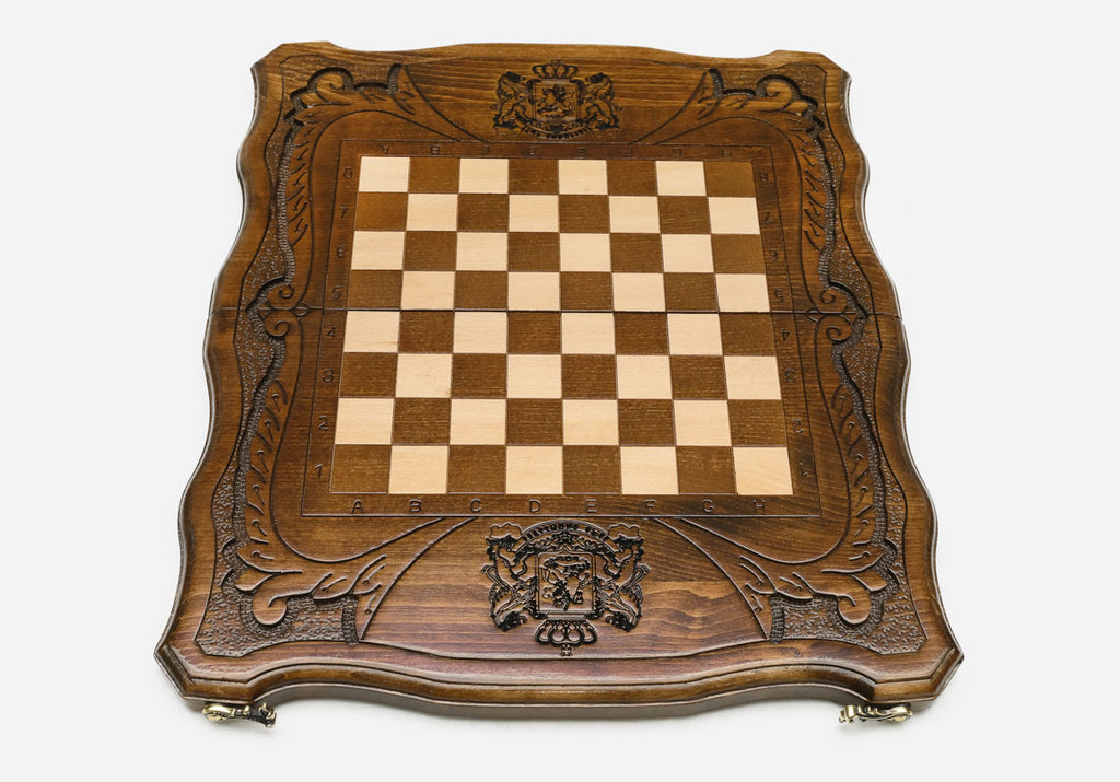 Georgian Coat of Arms chess set - view 3