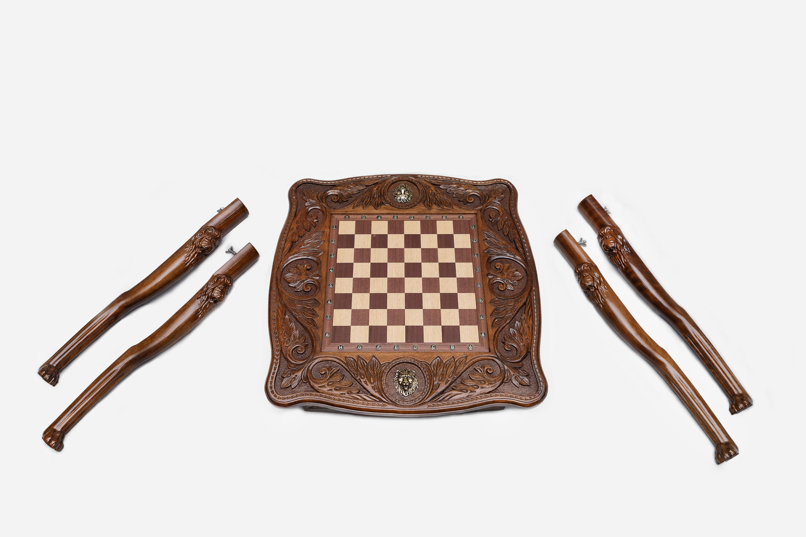 Lion chess table - view 9