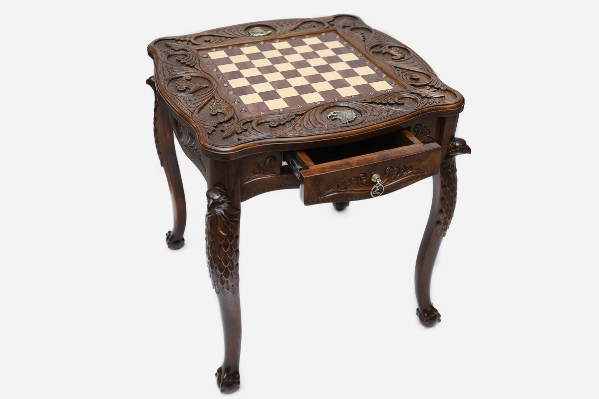 Eagle chess table - view 3