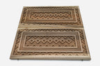 Backgammon Set Khent - handmade wooden backgammon board