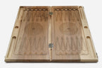 Armenian Backgammon Set - Ornaments XIII - handmade wooden backgammon board