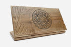 Armenian Backgammon Set - Ornaments XIII - handmade wooden backgammon board