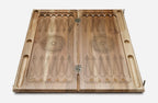 Armenian Backgammon Set - Ornaments XII - handmade wooden backgammon board