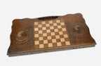 Armenian Backgammon Set - Ararat - handmade wooden backgammon board