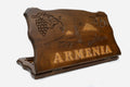 Armenian Backgammon Set - handmade wooden backgammon board