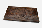 Backgammon Set Lynx - handmade wooden backgammon board