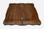 Georgian Backgammon Set - Coat of Arms III - handmade wooden backgammon board