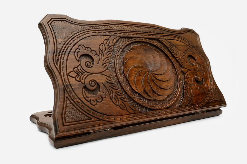 Backgammon Set Eternity - handmade wooden backgammon board