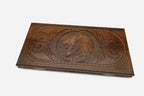 Backgammon Set Lion III - handmade wooden backgammon board