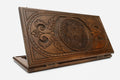 Armenian Backgammon Set - Ornaments XI - handmade wooden backgammon board