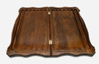Backgammon Set Eagle Octagon - handmade wooden backgammon board