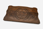Armenian Backgammon Set - Ornaments X - handmade wooden backgammon board