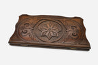 Armenian Backgammon Set - Ornaments VIII - handmade wooden backgammon board