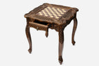 Carved chess table - view 6