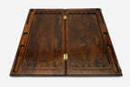 Backgammon Set Eagle - handmade wooden backgammon board