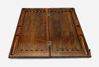 Georgian Backgammon Set - Map - handmade wooden backgammon board