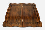 Armenian Backgammon Set - St. Hripsime Church - handmade wooden backgammon board