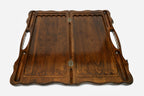 Backgammon Set Eagle - handmade wooden backgammon board