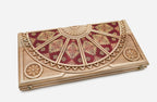 Armenian Backgammon Set - National Costume - handmade wooden backgammon board
