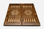 Armenian Backgammon Set - Ornaments VI - handmade wooden backgammon board
