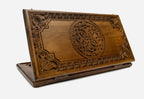 Armenian Backgammon Set - Ornaments IV - handmade wooden backgammon board