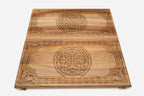 Armenian Backgammon Set - Ornaments - handmade wooden backgammon board