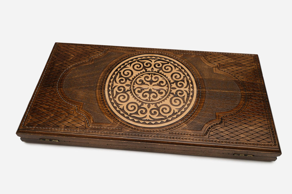Ornamental Rosette chess set - view 8