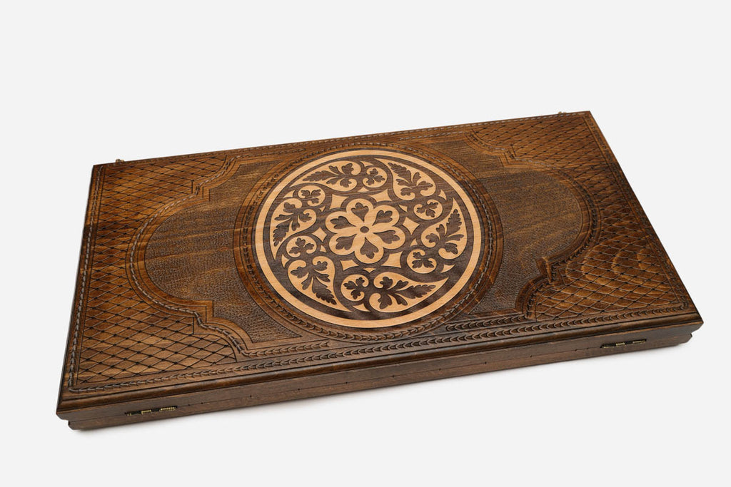 Ornamental Rosette chess set - view 7