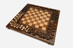 Ornamental Rosette chess set - view 5
