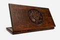 Armenian Backgammon Set - Coat of Arms - handmade wooden backgammon board