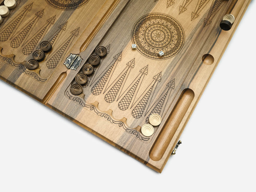 The folding board closed, showing the full Armenian alphabet layout