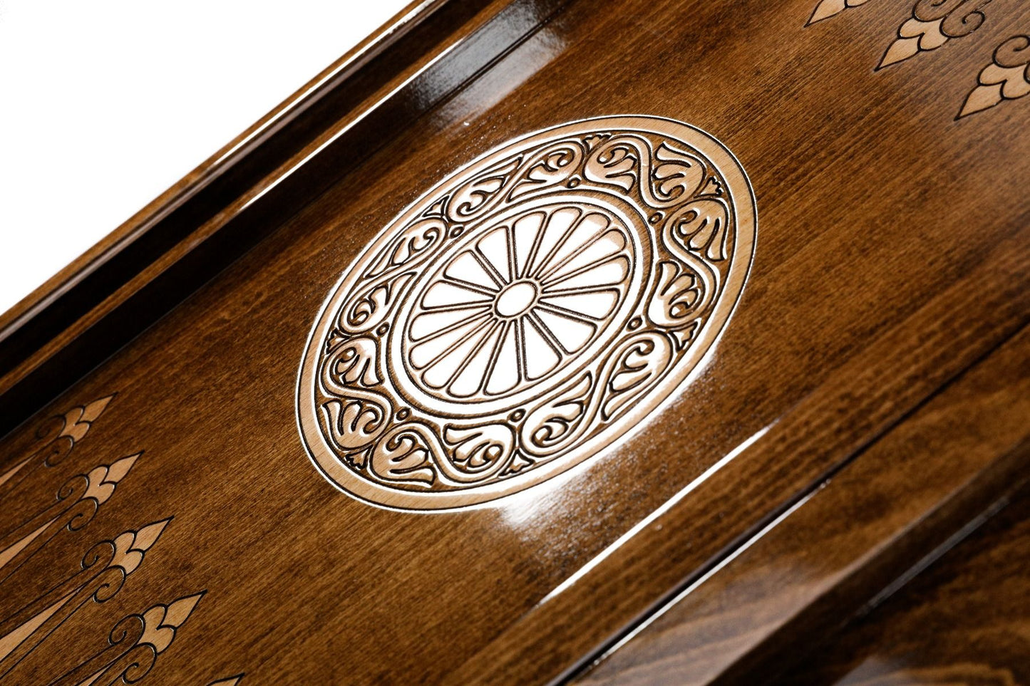 Backgammon Table Armenian Coat of Arms