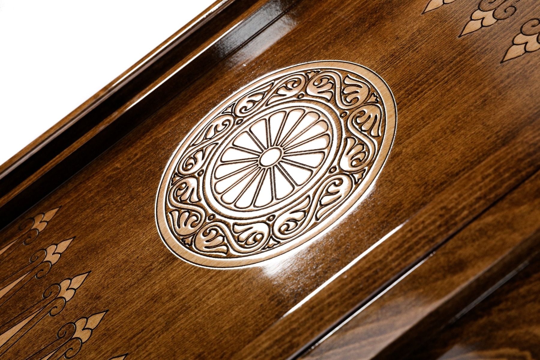 Backgammon Table Armenian Coat of Arms - Unumperfectus