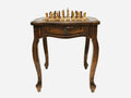 Engraved Beech Chess Table