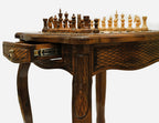 Engraved chess table - view 3