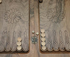 Lattice chess and backgammon set - view 6