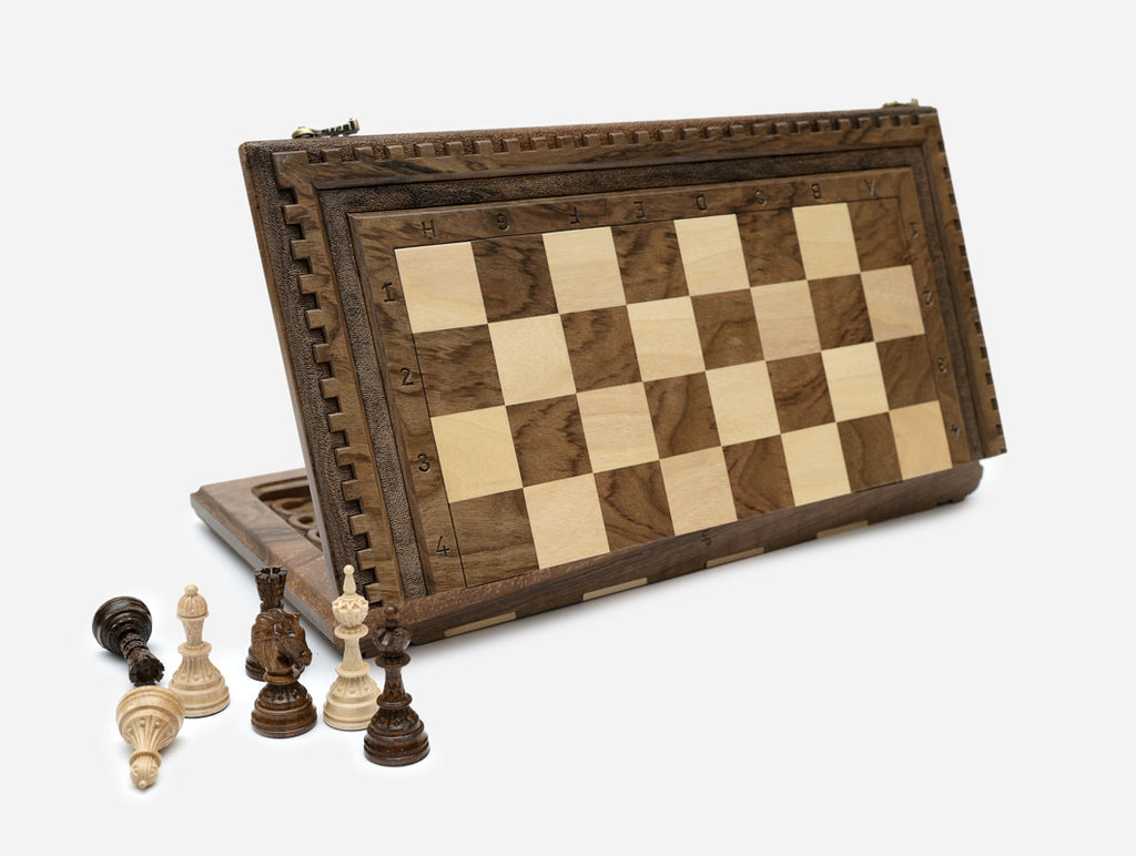 Lattice chess and backgammon set - view 4