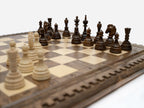 Lattice chess and backgammon set - view 3