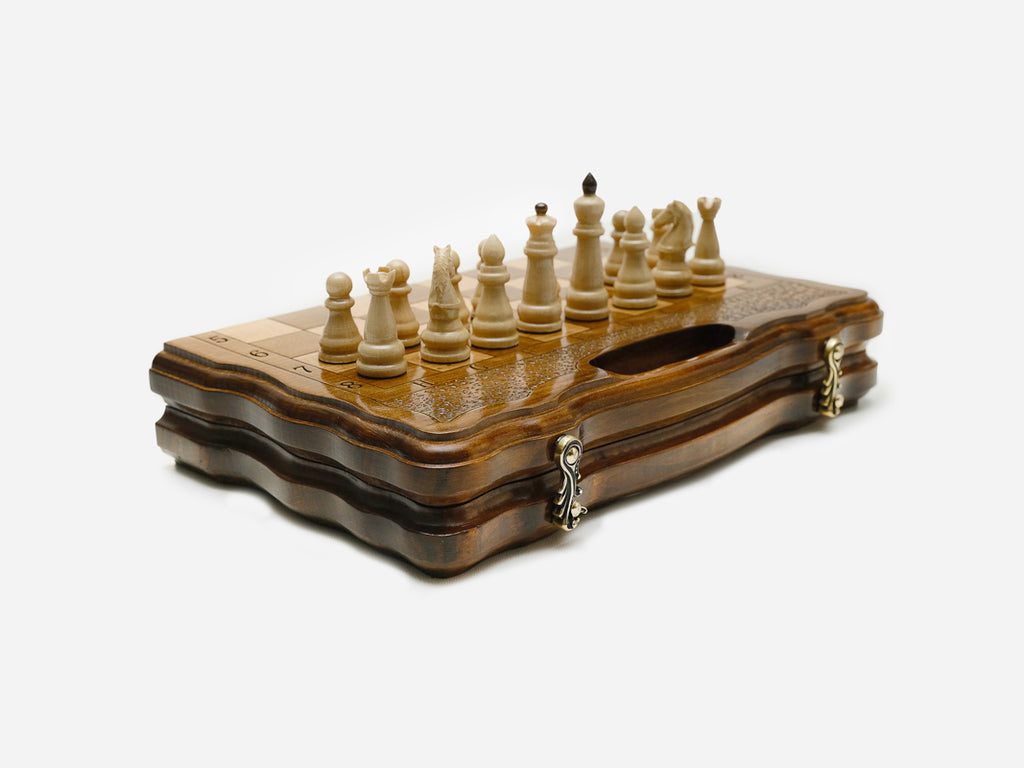 Classic chess and backgammon set - view 6