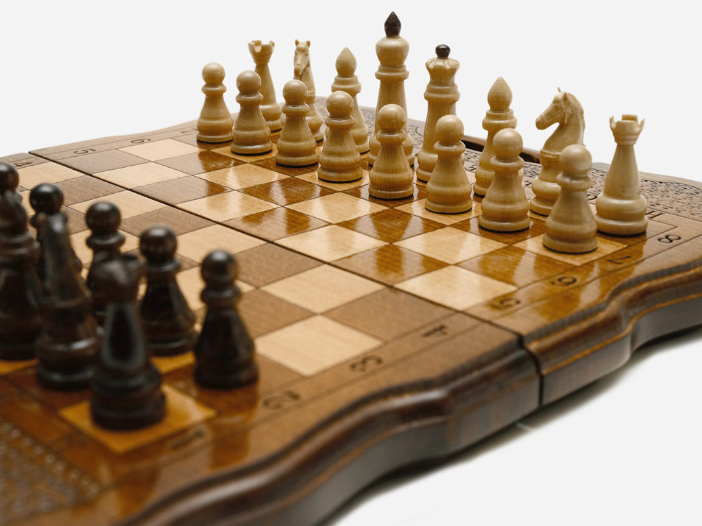 Classic chess and backgammon set - view 5