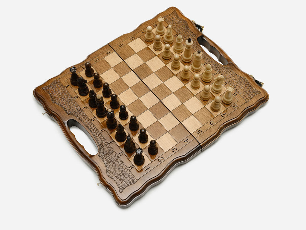 Classic chess and backgammon set - view 3
