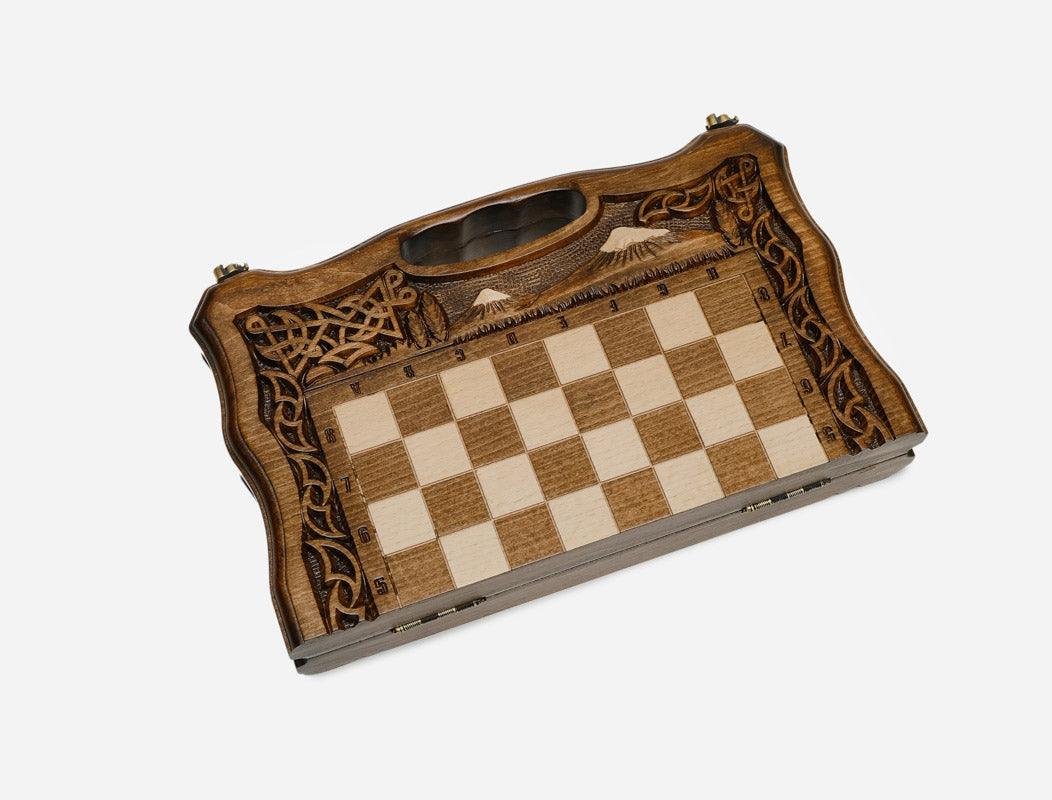Mount Ararat chess and backgammon set - view 8