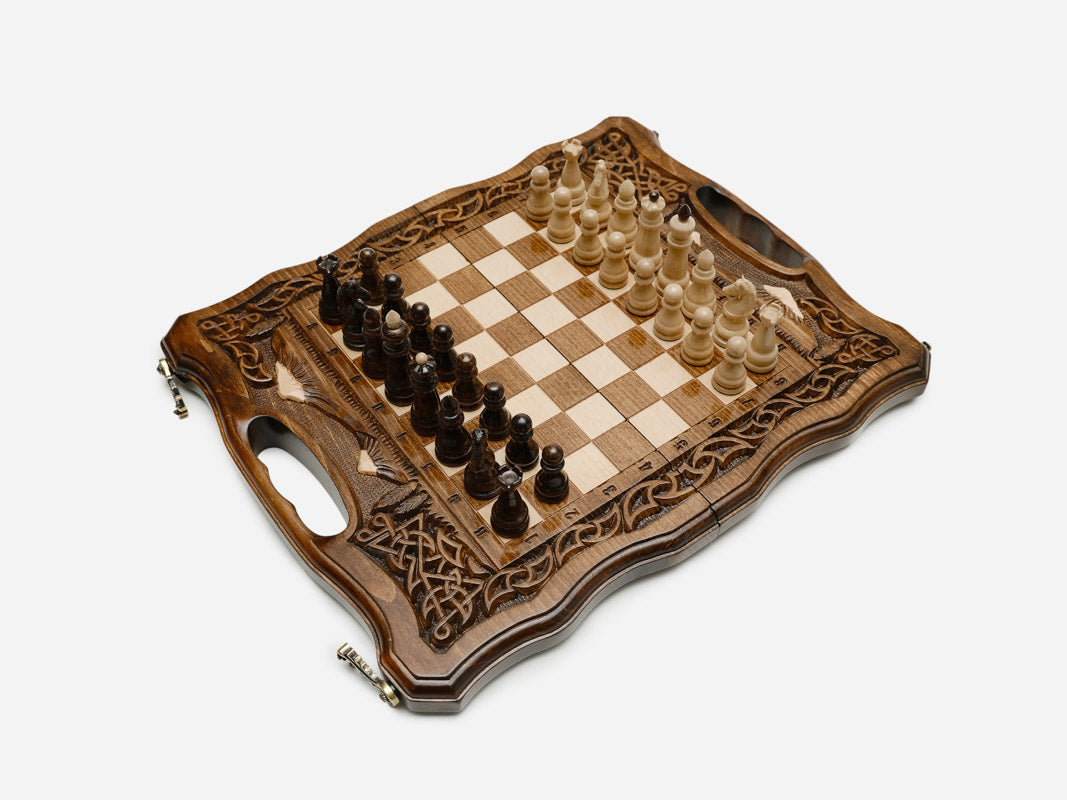 Mount Ararat chess and backgammon set - view 6