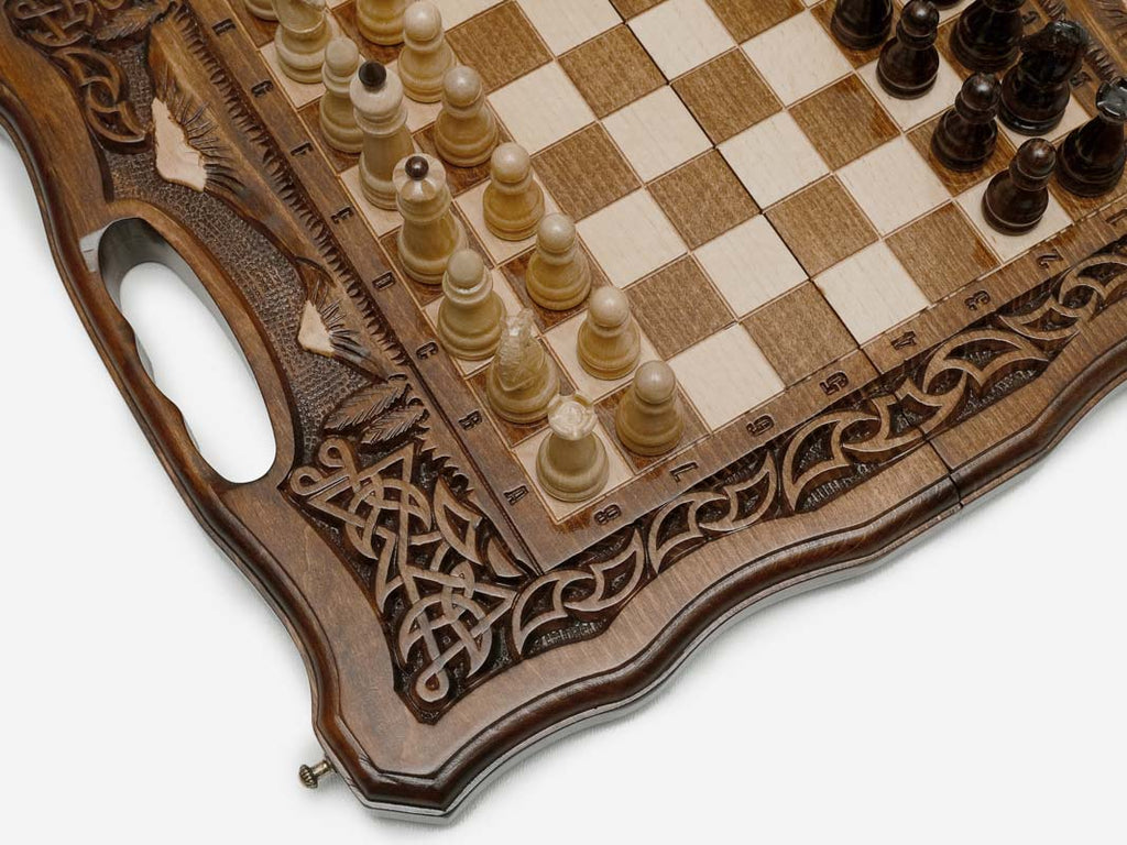 Mount Ararat chess and backgammon set - view 4