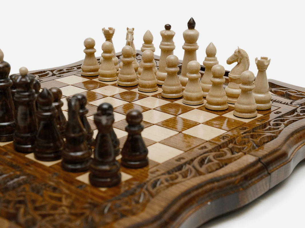 Mount Ararat chess and backgammon set - view 3