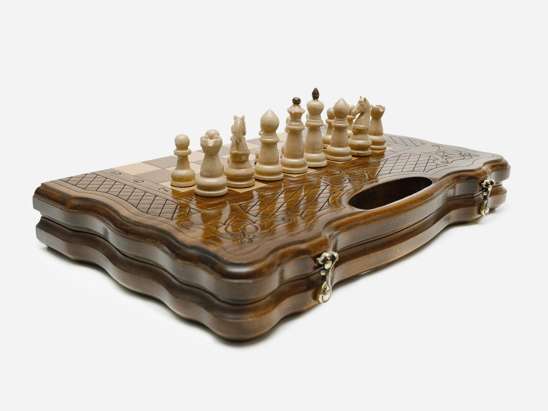 Classic chess and backgammon set - view 6