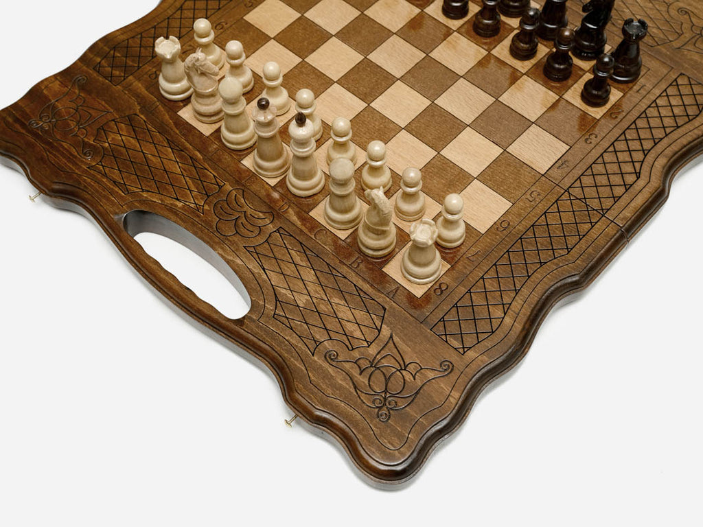 Classic chess and backgammon set - view 5