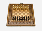 Ornamental Rosette chess and backgammon set - view 4
