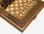 Ornamental Rosette chess and backgammon set - view 6